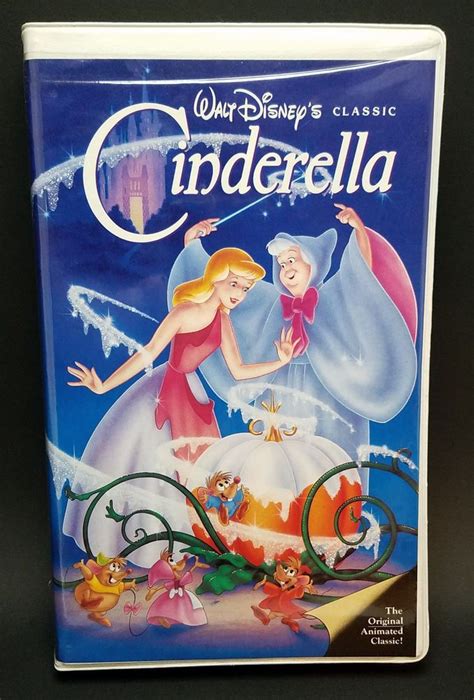 Walt Disney's Cinderella Black Diamond Classic VHS, New Rare Sealed. $145.00. $13.85 shipping. or Best Offer. Disney Masterpiece Cinderella VHS Tape Movie plus Cinderella CD Soundtrack OST. $7.99. $3.65 shipping. or Best Offer. Walt Disney's Classic Cinderella Movie VHS Tape - Black Diamond The Classics .